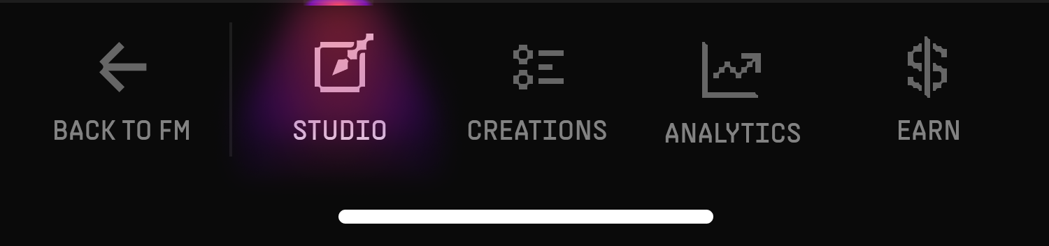 Bottom navigation